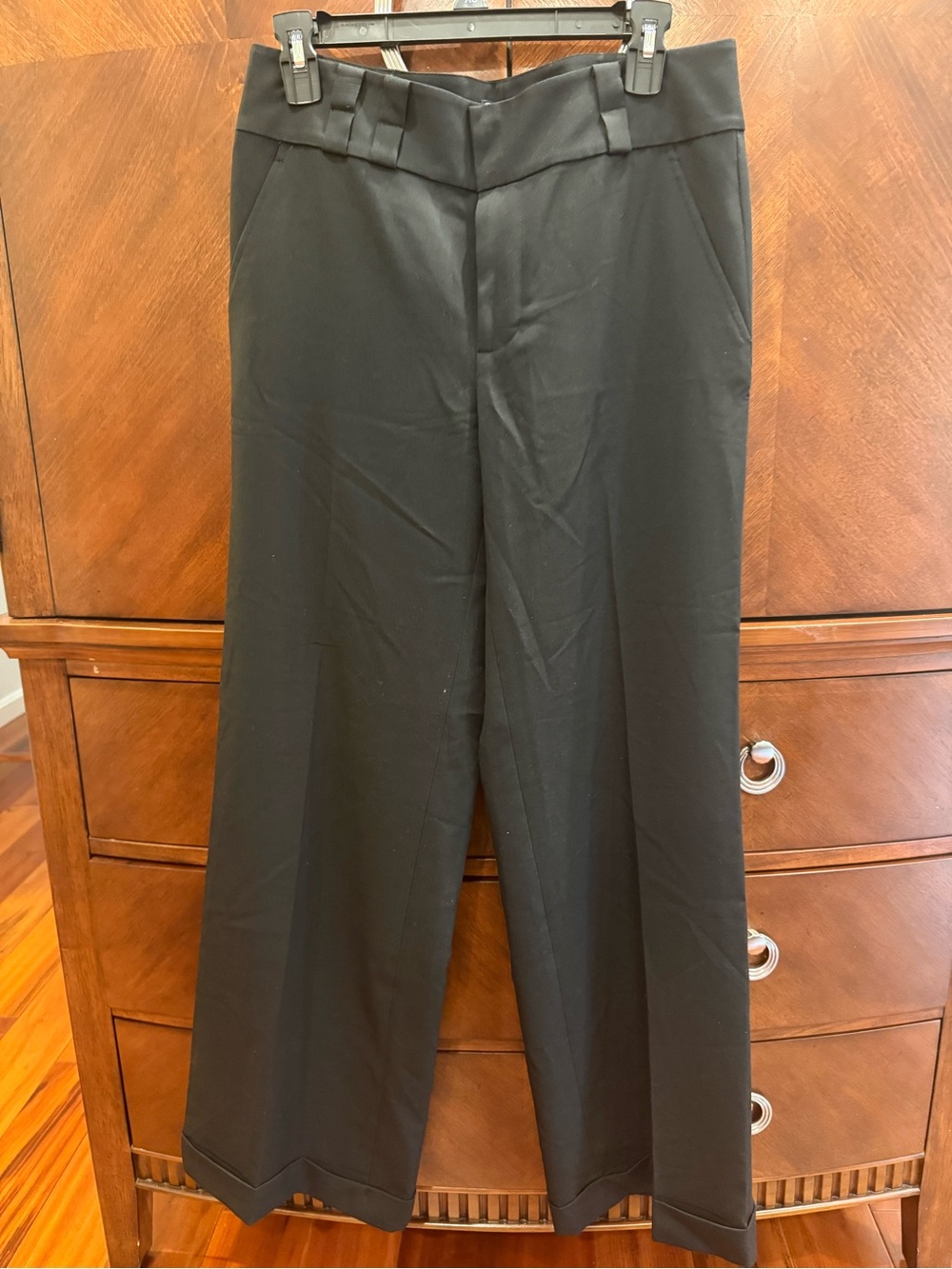 American Living Black Dress Pants - Wide Leg